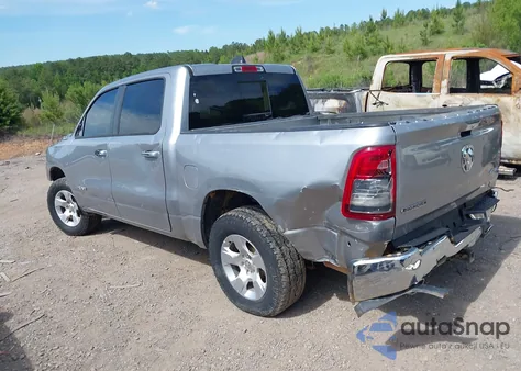 2020 Ram 1500 Big Horn from USA, damaged, VIN 1C6SRFFTXLN101550